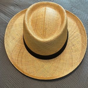 Stetson men’s straw hat XL